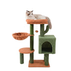 arbre a chat compact 88 cm avec plateformes et griffoirs