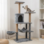 arbre a chat 132 cm avec hamac