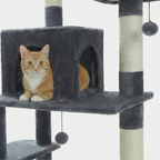 arbre a chat avec hamac suspendu