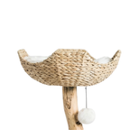 arbre a chat bois plateforme repos