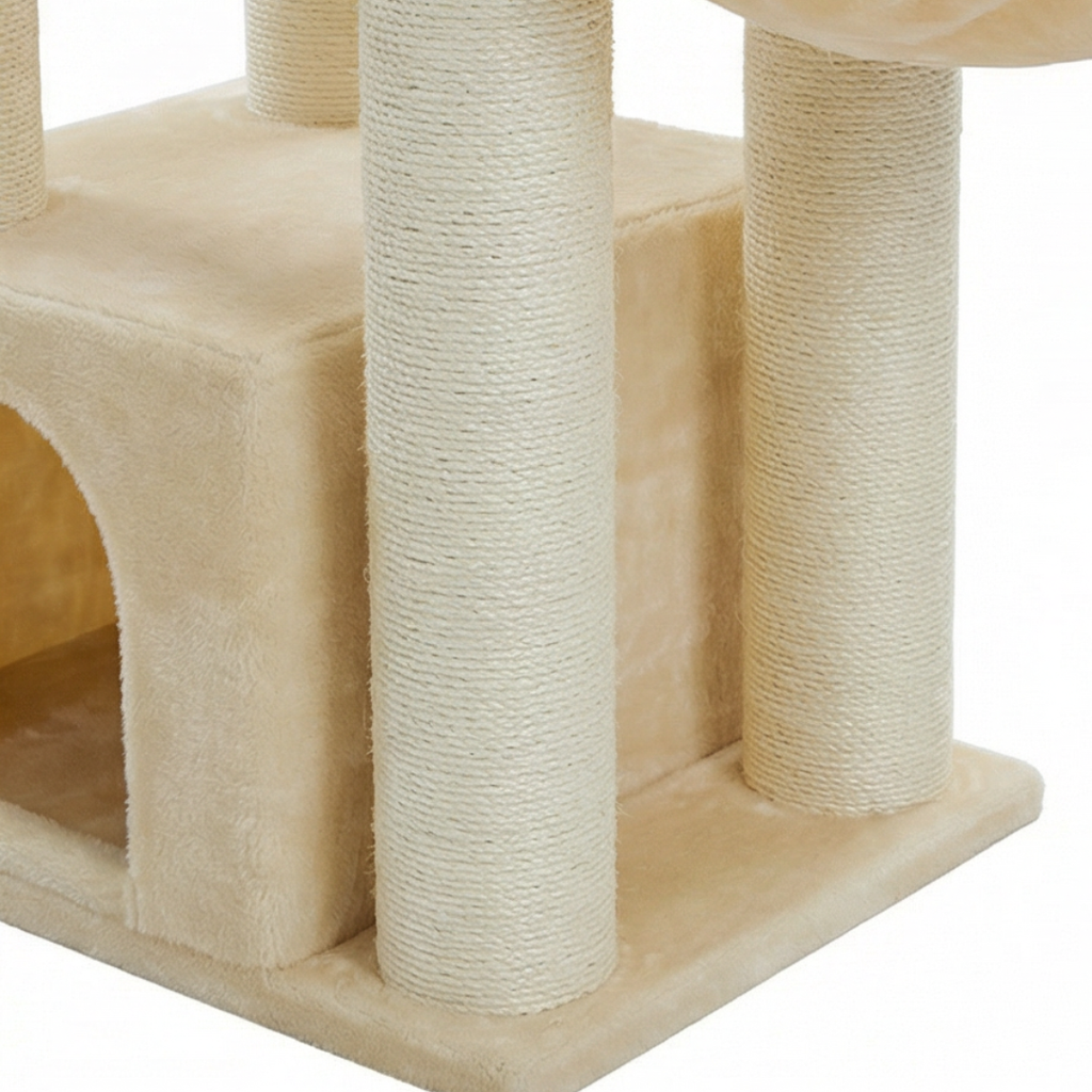 arbre a chat multi niveaux pour plusieurs chats