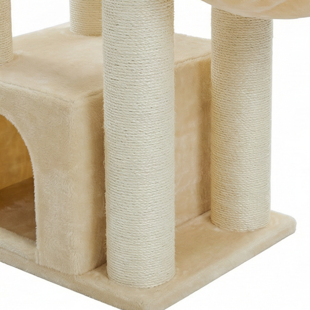 arbre a chat multi niveaux pour plusieurs chats