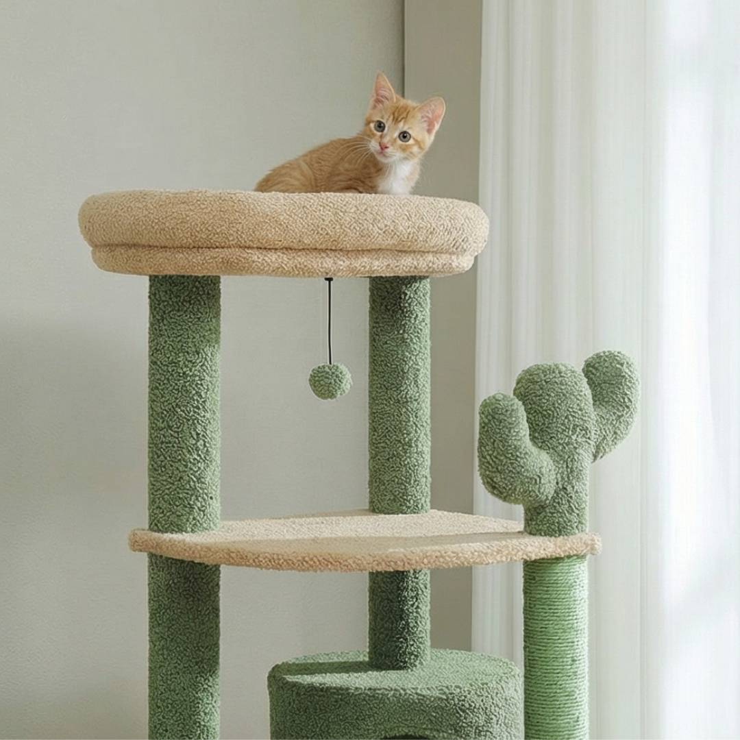 tour arbre a chat avec griffoirs sisal